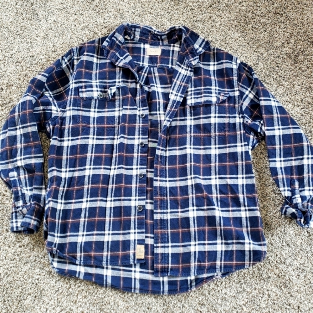 Jachs | Plaid 100% Cotton Button-Up Shirt